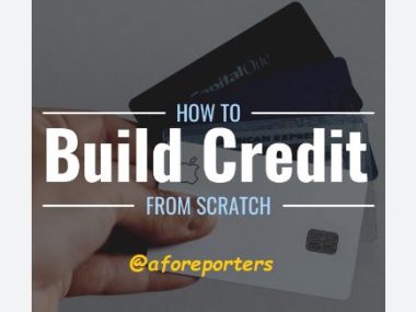 how to build credit from scratch